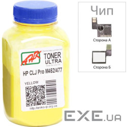 Тонер HP CLJ Pro M452/477, +Apex chip, 100г Yellow AHK (3203130)