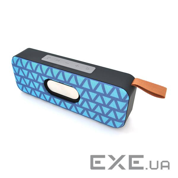 Колонка T6 Bluetooth 4.1 до 10m, 1х 3W, 4&Omega,, 600mAh, &ge,90dB, TF (YT-BTS-T6-03091 Blue)