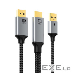 Кабель CableTime HDMI - DP 4K60Hz, 2 м (CHD1L) (CA916559)