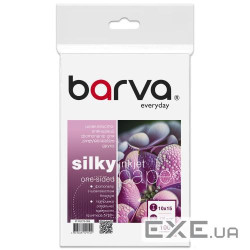 Фотопапір Barva, шовковисто-глянцевий, A6 (10x15), 270 г/м2, 100 л, серія "Every (IP-BAR-FE270-395)