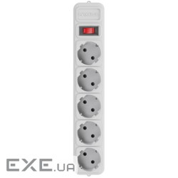 Мережевий фільтр-подовжувач MAXXTER SPM5-G-15G Gray 4.5м