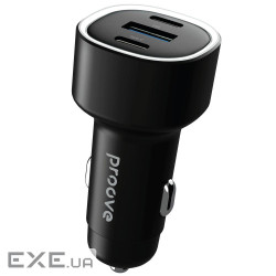 АЗУ Proove Flash 60W (2Type-C + USB) black (CCFL60111201)