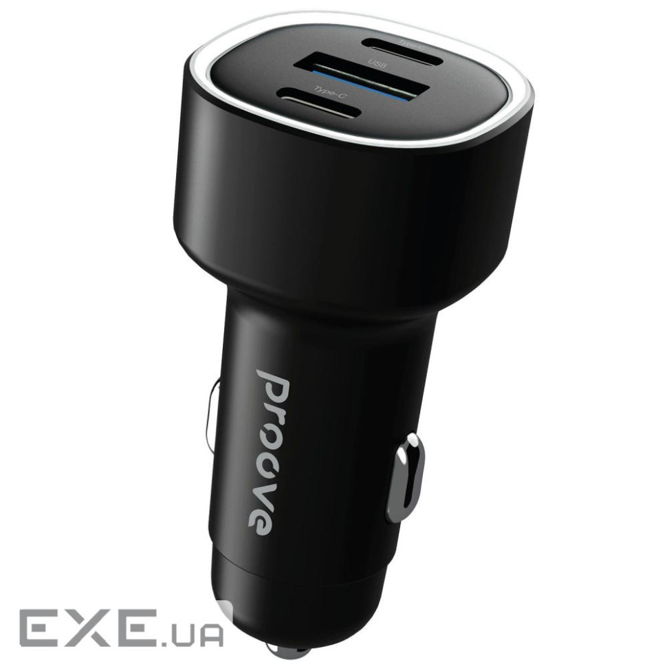 АЗУ Proove Flash 60W (2Type-C + USB) black (CCFL60111201)