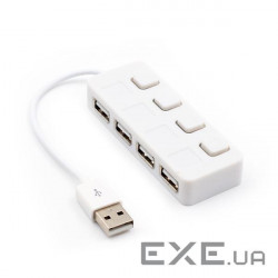 USB хаб с выключателями YT-H4L-W 4-port(YT-H4L-W)