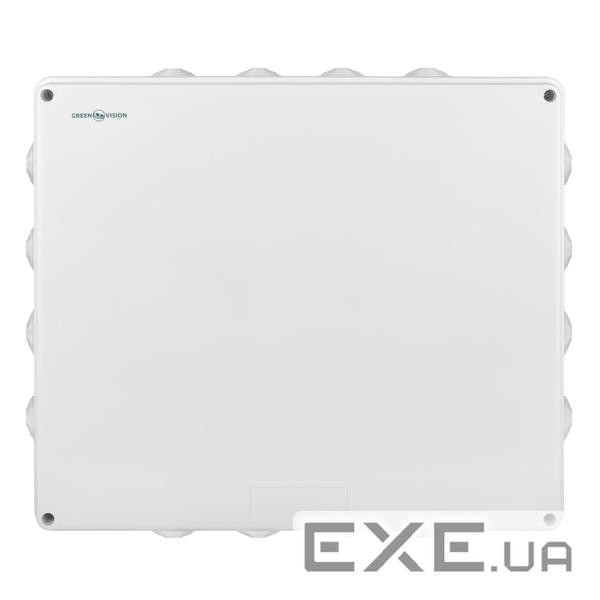 Коробка розподільна 400х350х120 IP65 зовнішня з резинками (19472)