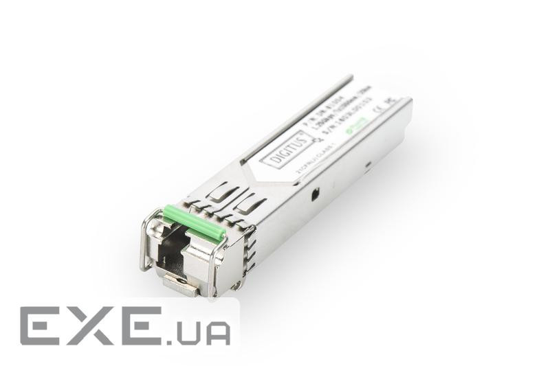 Модуль DIGITUS SFP 1.25 Gbps, SM 20km, LC Simplex, 1000Base-LX, Tx1550nm/ Rx1310nm (DN-81004)