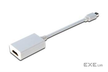 Перехідник mini DisplayPort to HDMI Digitus (AK-340404-001-W)