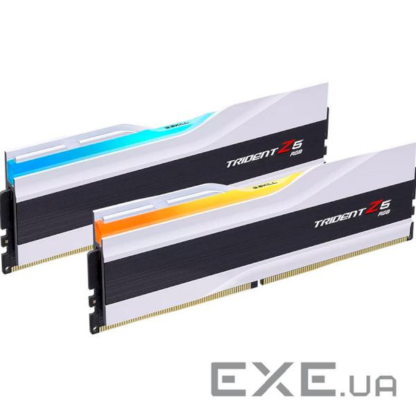 Модуль пам'яті G.SKILL Trident Z5 RGB Matte White DDR5 7200MHz 32GB Kit 2x (F5-7200J3445G16GX2-TZ5RW)
