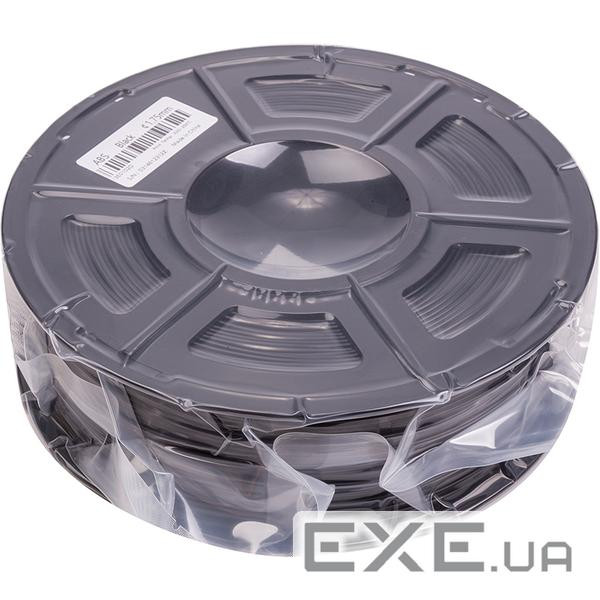 ABS-пластик PowerPlant Filament для 3D-принтера 1.75 мм 1 кг, чорний (PT812851)