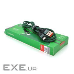 Дата кабель USB 2.0 AM to Lightning 1.2m KSC-458 JINTENG Green iKAKU (KSC-458-G-L)