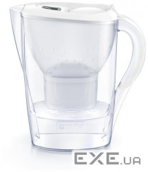 Фільтр-глечик Brita Marella XL Memo MX 3.5 л (2.0 л очищеної води), білий (1039275) (1039275)