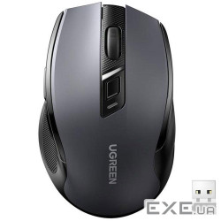 Миша UGREEN MU006 Ergonomic Gray (90545)