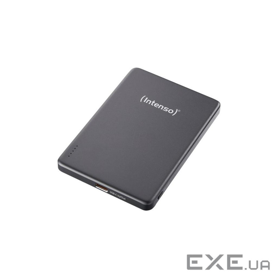 Портативний зарядний пристрій USB 5000MAH MAG GREY MW5000 7344024 INTENSO