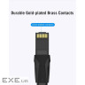 Патч-корд 0.75м, UTP cat 6 RJ-45 black Vention (IBABE)