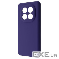 Чохол WAVE Full Silicone Cover Xiaomi Redmi Note 14 Pro 4G midnight blue (62662 midnight blue)