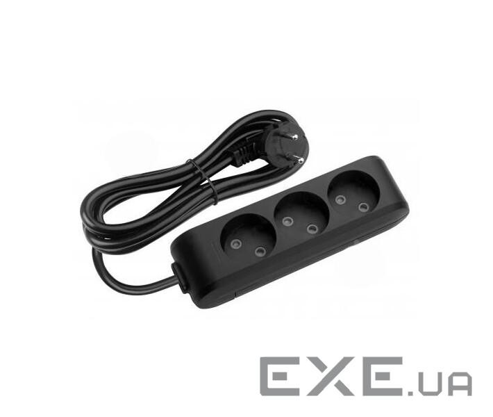 Мережевий подовжувач Panasonic X-tendia 3 розетки, 3м (WLTB02332BL-UA)