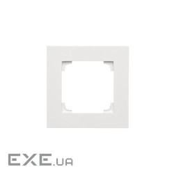 Рамка Simon55 LINE 1x, білий матовий (TR1/111)