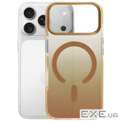 Чохол до мобільного телефона BeCover FIBRA Shock-Proof MagSafe Apple iPhone 17 Pro Max Gold (715471)