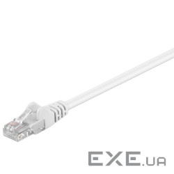 Патч-корд неекранований RJ45 UTP5e 30.0m,patch AWG28 D=4.5mm Gold Protect,білий (75.06.8507-5) (75.06.8507-5)