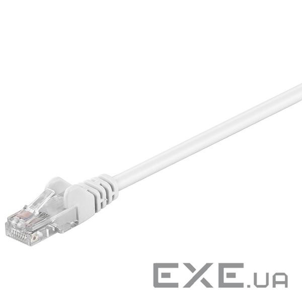 Патч-корд неекранований RJ45 UTP5e 30.0m,patch AWG28 D=4.5mm Gold Protect,білий (75.06.8507-5) (75.06.8507-5)