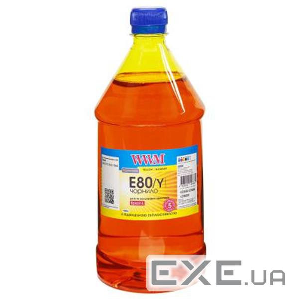 Чорнило WWM Epson L800 1000г Yellow (E80/Y-4)