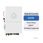 Гибридный трехфазный инвертор Deye SUN-25K-SG02HP3-EU-AM3 (гібрид: 25 кВт/3ф, HV батарея 1х75А, MPPT