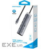 Док-станція USB3.2 Type-C --> HDMI/USB 3.0x2/RJ45/PD 100W Hub 6-in-1 Vention (TGNHB)