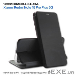 Чохол до мобільного телефона BeCover Exclusive Xiaomi Redmi Note 15 Pro Plus 5G Black (715925)