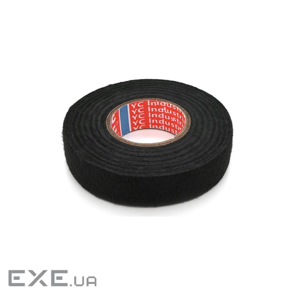 Ізоляційна стрічка Voltronic тканинна YC 51618 0,17мм*19 мм*13м Black, - 40С (0,17мм*19мм*13м)