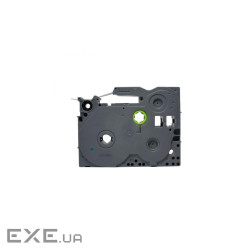 Стрічка для принтера етикеток UKRMARK RL-B-Se-T3P-BK/WT, аналог TZESE3. Пломбувальна. 12 м (CBTZSE3)