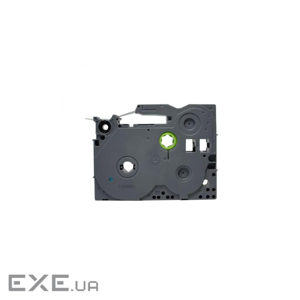 Стрічка для принтера етикеток UKRMARK RL-B-Se-T3P-BK/WT, аналог TZESE3. Пломбувальна. 12 м (CBTZSE3)