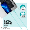Кабель ACCLAB AL-CBCOLOR-T1MT USB-USB Type-C (M/M), 1.2 м , Mint (1283126518256)