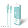 Кабель ACCLAB AL-CBCOLOR-T1MT USB-USB Type-C (M/M), 1.2 м , Mint (1283126518256)