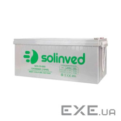 Батарея до ДБЖ Solinved 12V-200Ah, GEL (SLG200-12)