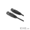 Кабель мультимедійний XLR M to XLR F 2.0m AV130 black Ugreen (20710)