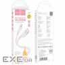 Кабель HOCO X97 Crystal Color USB-A to Lightning 1м Light Pink (6931474799821)