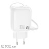 Зарядний пристрій XO 1xUSB-C PD30W GaN + cable USB-C to USB-C (XO-QC17)