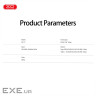 Зарядний пристрій XO 1xUSB-C PD30W GaN + cable USB-C to USB-C (XO-QC17)