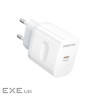 Зарядний пристрій BOROFONE BA99A USB-C PD20W white (6941991121357)