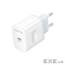 Зарядний пристрій BOROFONE BA99A USB-C PD20W white (6941991121357)