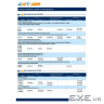 Лезо очищення Kyocera Mita ECOsys P2235dn, DK1150, 200K, two-layer CET (CET281064)