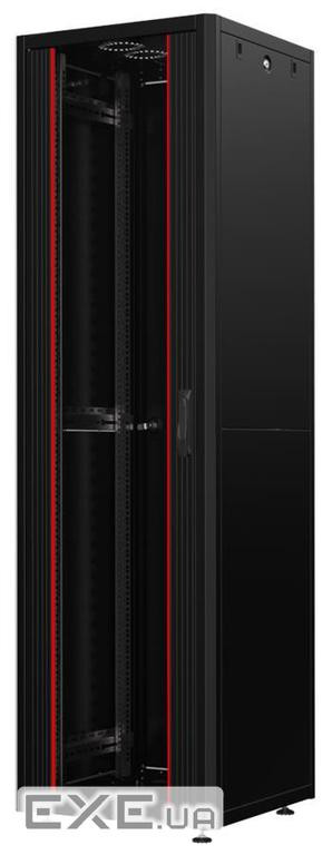 Шафа MIRSAN 19, 42U, GTN, склянні двері, 600x1000 мм, максимально 1000 кг, сіра (MR.GTN42U61DE.02) (MR.GTN42U61DE.02)