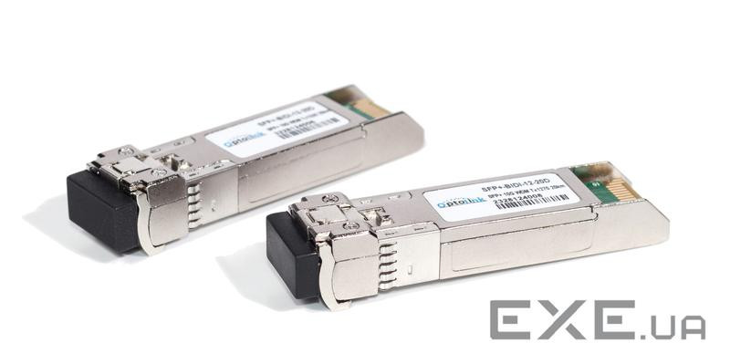 Модуль оптичний Optolink SFP+-BIDI-12-20D (10G, 20km, LC, Tx 1270nm) (SFP+-BIDI-12-20D-1270)