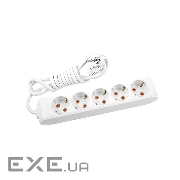 Мережевий подовжувач Panasonic X-tendia 5 розеток, 3м (WLTB04532GR-UA)