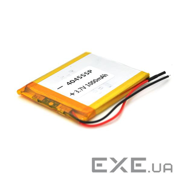 Літій-полімерний акумулятор 4*45*55mm 3,7V (Li-ion 3.7В 1800мА&middot,год) (044555) ) (044555)