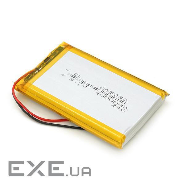 Літій-полімерний акумулятор 8.5*50*80mm (Li-ion 3.7В 4000мА&middot,год) (855080) ) (855080)