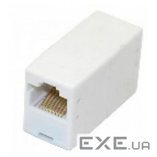 Сращіватель Merlion 1+1 RJ45 UTP 5e, White (00190&emsp;/ 11445)