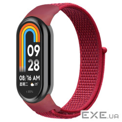 Ремінець до фітнес браслета Armorstandart для Xiaomi Smart Band 10/9/8 Red (ARM86903)