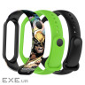 Ремінець до фітнес браслета Armorstandart комплект 3шт Xiaomi Mi Band 7/6/5 New Style Wol (ARM87047)