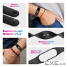 Ремінець до фітнес браслета Armorstandart комплект 3шт Xiaomi Mi Band 7/6/5 New Style Wol (ARM87047)